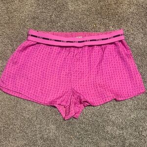 PINK Victoria's Secret Love Print Sleep Shorts